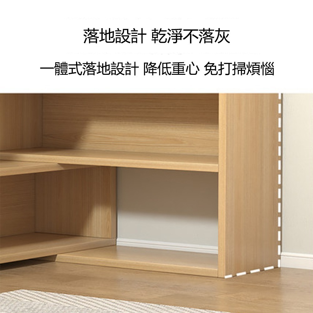 【E家工廠 029】 伸縮書櫃   書櫃 書架 簡易書櫥 靠牆置物架 收納儲物層架  儲物架  轉角櫃  可貨到付款-細節圖3