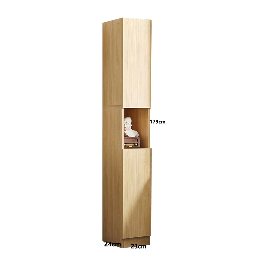 【E家工廠 048】縫隙櫃 隙縫櫃 收納櫃 夾縫櫃 窄櫃 隙縫收納 帶門收納櫃 書櫃  展示櫃 置物櫃 架 可貨到付款-細節圖7