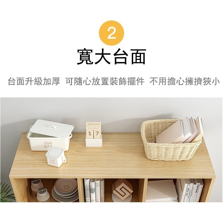【E家工廠 087】 書櫃 格子櫃 書架 收納櫃 儲物櫃 門櫃 落地置物架 組合書櫃 長6格 高6格 斗櫃 免運-細節圖5