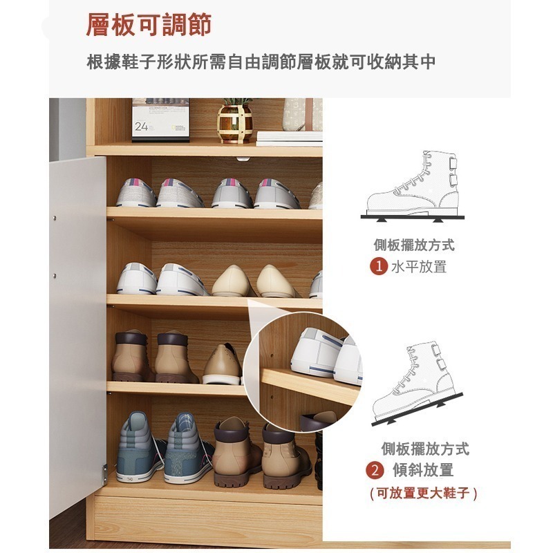 【E家工廠 167】鞋櫃 四門收納櫃 抽屜櫃 鞋架 收納鞋櫃 置物鞋櫃 玄關櫃 收納櫃 抽屜櫃 可貨到付款-細節圖2
