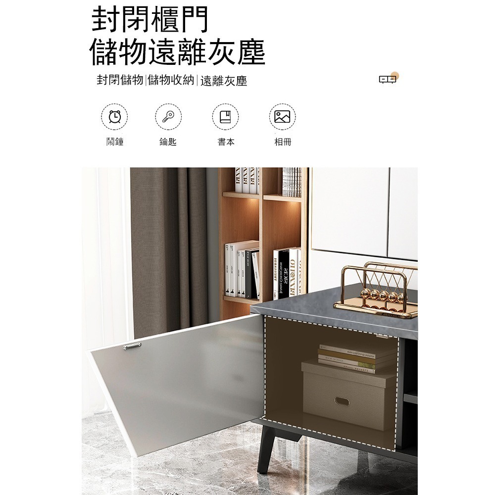 【E家工廠 152】電視櫃 伸縮電視櫃 客廳長櫃 收納櫃 TV櫃 高腳電視櫃 可貨到付款 免運-細節圖3