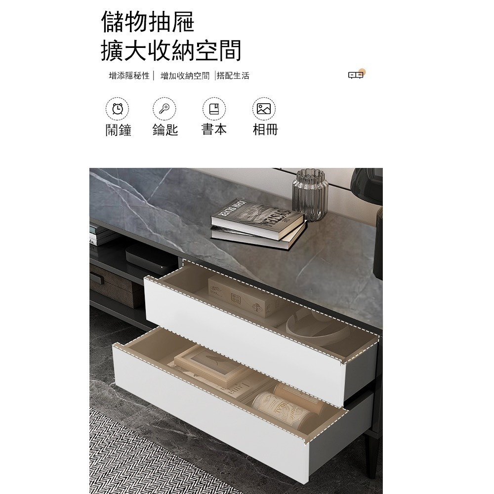 【E家工廠 152】電視櫃 伸縮電視櫃 客廳長櫃 收納櫃 TV櫃 高腳電視櫃 可貨到付款 免運-細節圖6