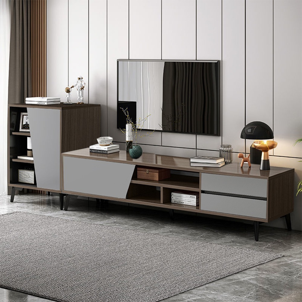 【台灣現貨208】 電視櫃   / 客廳長櫃/收納櫃/TV櫃/高腳電視櫃 /北歐風可貨到付款-細節圖2