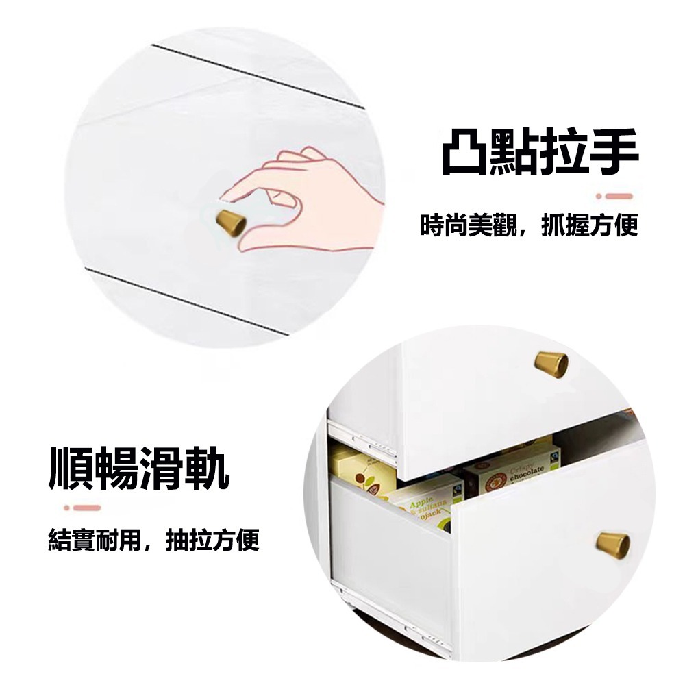 【E家工廠 264】餐邊櫃 廚房櫃 置物收納桌 簡易小櫃子 置物架 多功能 多層 儲物櫃 茶水櫃 免運 可貨到付款-細節圖6