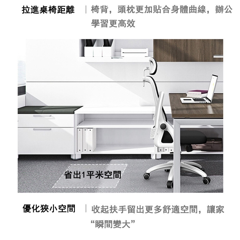 【E家工廠 270】 高背工學辦公椅 電競椅 電腦椅 化妝椅  辦公椅 椅 辦公桌椅 人體工學椅 書桌椅 可貨到付款-細節圖4