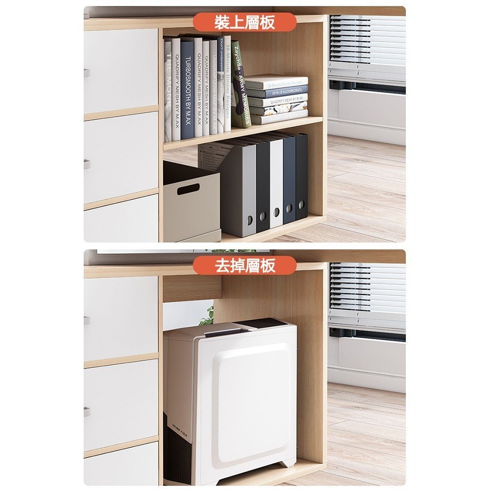 【E家工廠 273】L型桌 升級轉角櫃型辦公桌書桌 辦公桌 電腦桌書桌 工作桌 書桌長桌 書桌 可貨到付款-細節圖6