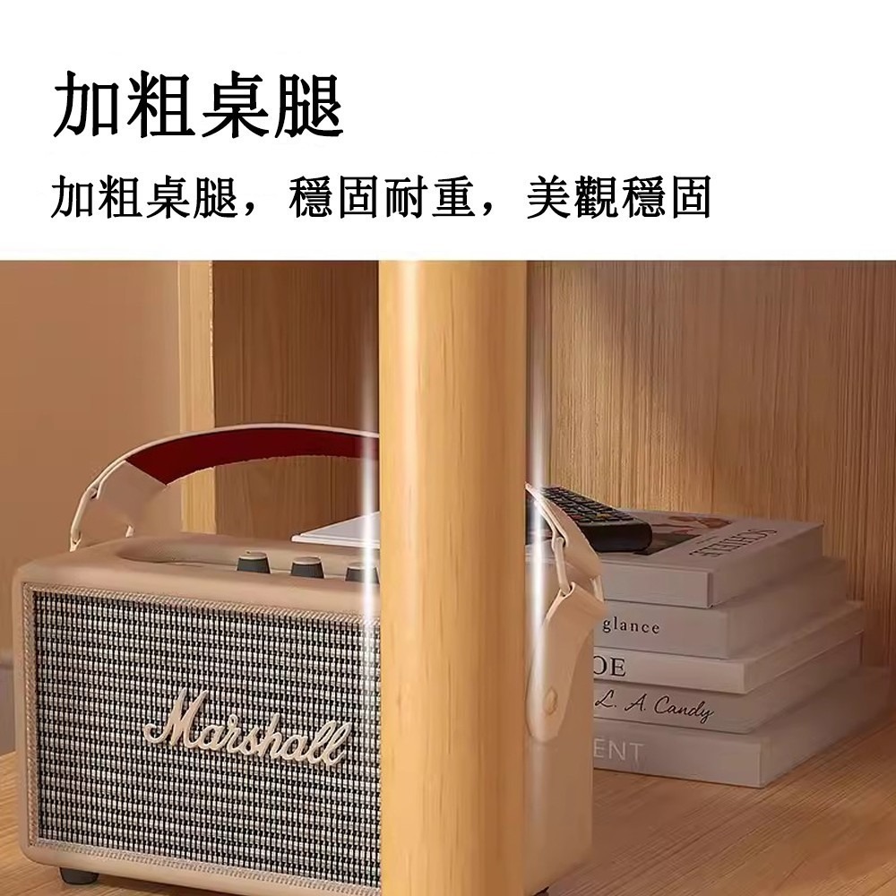 【E家工廠 236】雙層邊桌 床頭櫃 書架 置物架 收納架 展示架 廚房客廳臥室層架 收納櫃 置物櫃 可貨到付款-細節圖6