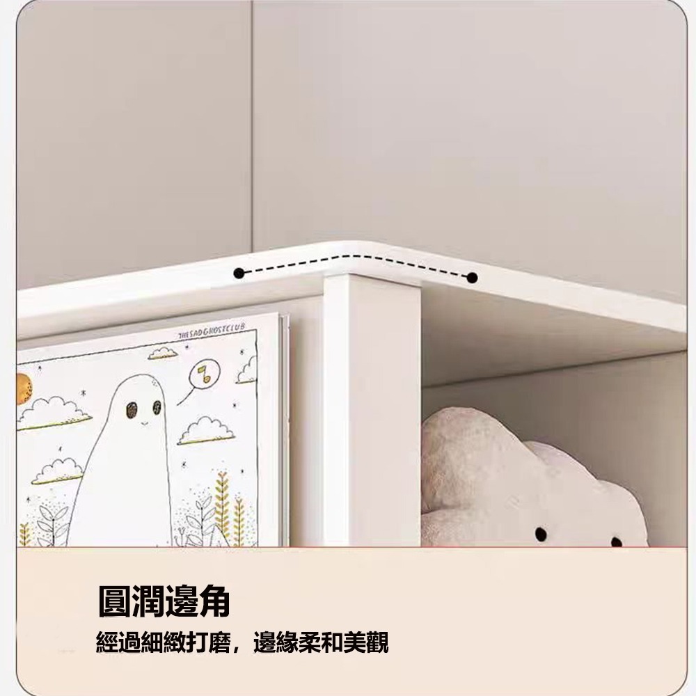 【E家工廠150】360°旋轉書架 大容量 書籍收納架 桌面書架 書架櫃 書架 書櫃 兒童書架 閱讀架 免運 可貨到付款-細節圖4