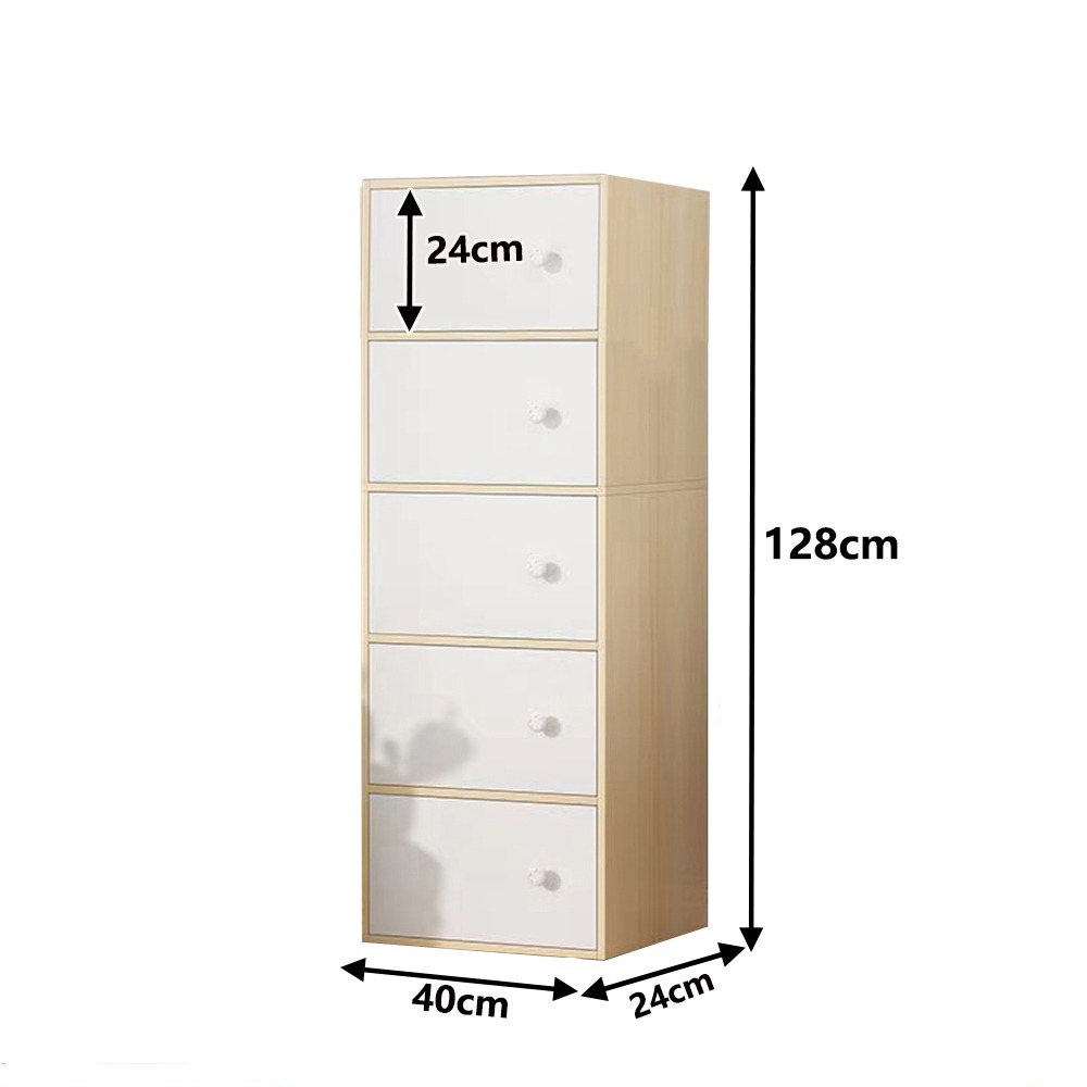 【E家工廠 069】收納櫃 書櫃 北歐書櫃 書架 木櫃 置物櫃 儲藏櫃 儲物櫃 五門收納櫃 免運 可貨到付款-細節圖9