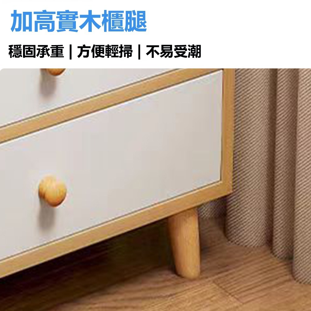 【E家工廠 304】床頭櫃 簡易床邊櫃 收納櫃 床邊桌 小型邊桌 收納櫃 抽屜櫃 免運 可貨到付款-細節圖3