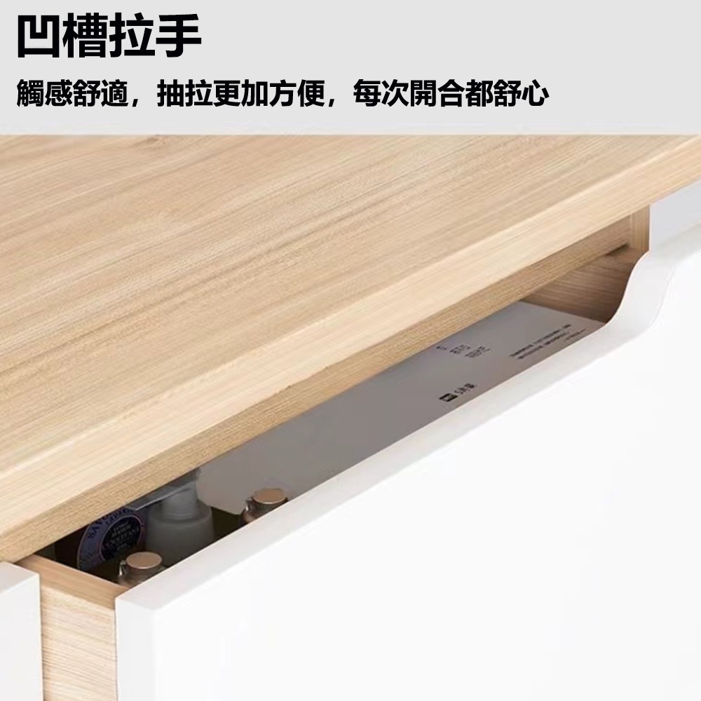 【E家工廠 064】北歐化妝桌 大容量 化妝台 梳妝桌 梳妝台 鏡台 收納化妝台 收納化妝桌 免運 可貨到付款-細節圖8