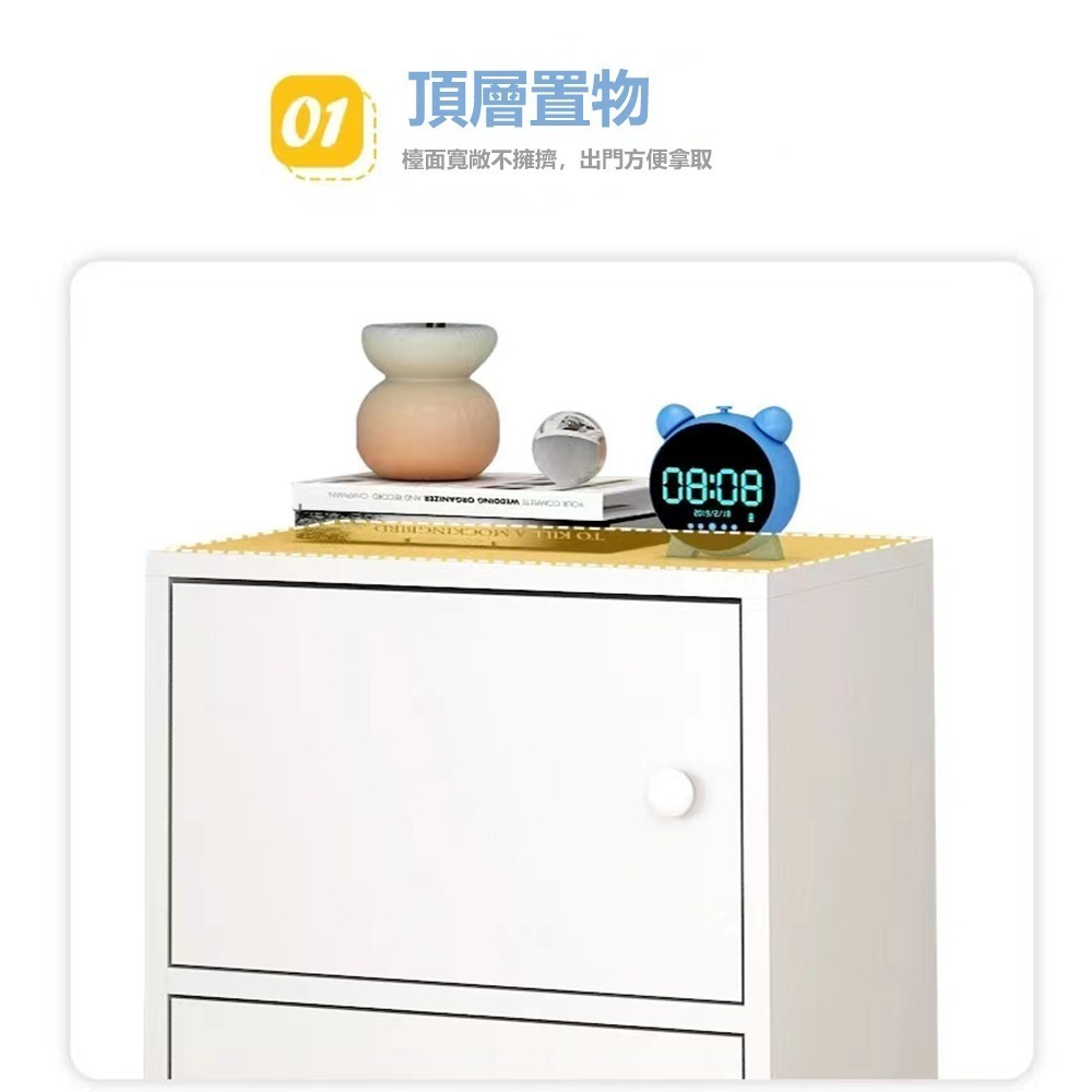 【E家工廠 080】收納櫃 書櫃 北歐書櫃 書架 門櫃 木櫃 置物櫃 儲藏櫃 儲物櫃 五門收納櫃 免運 可貨到付款-細節圖4