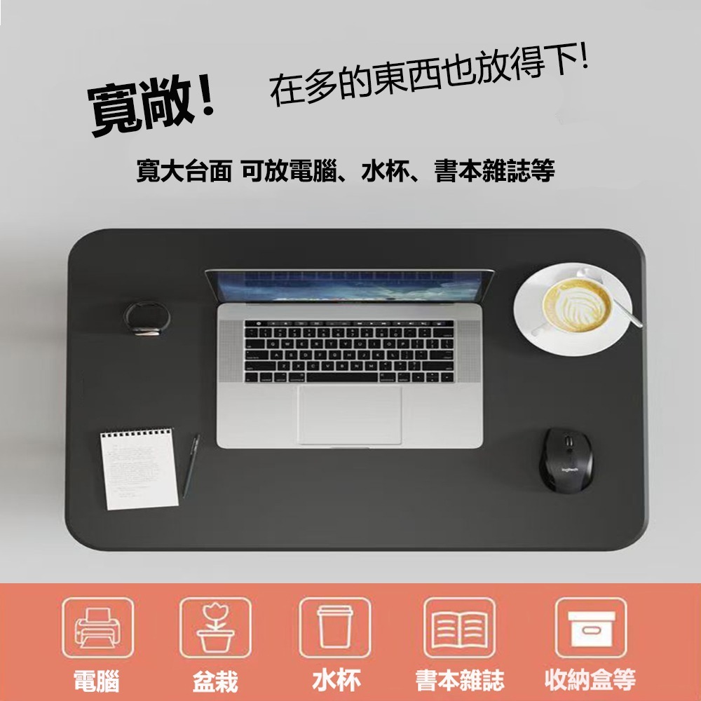 【台灣現貨393】免組裝 桌上型電腦桌 無段式升降電腦桌 電腦增高架 站立式辦公電腦桌 工作桌 增高架 免運-細節圖3