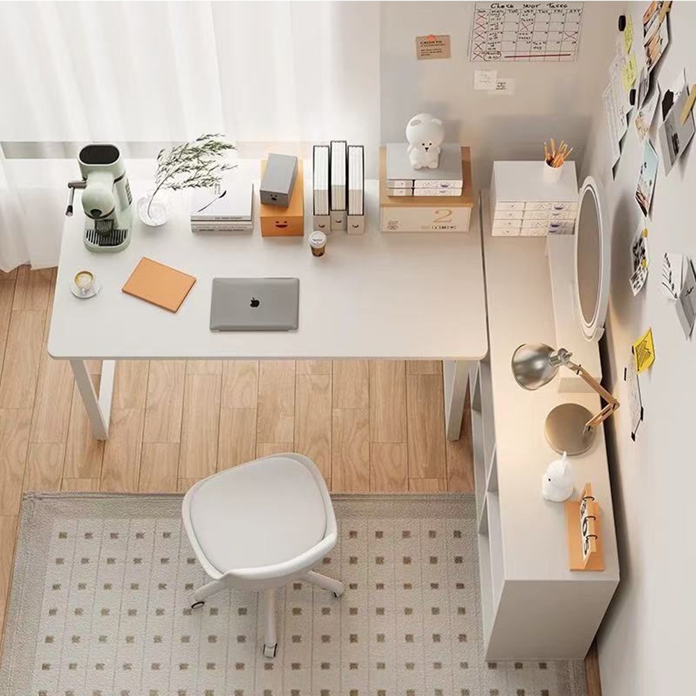 【台灣現貨 362】書桌 電腦桌 100公分書桌 工作桌 組裝簡單 桌子 長桌 學習桌 簡易書桌 書桌電腦桌 免運-細節圖3