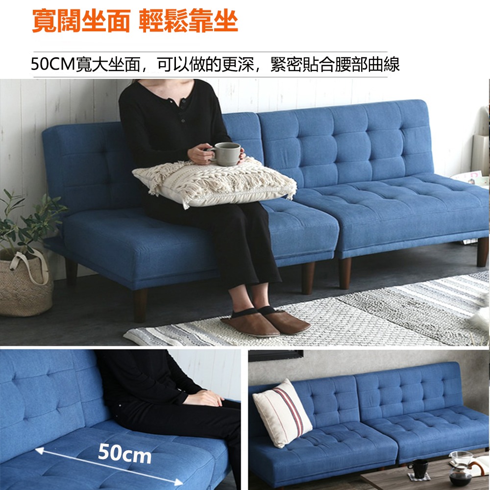 【E家工廠415】沙發 雙人沙發 單人沙發 沙發床 休閒沙發 舒適海綿坐墊 免運-細節圖5