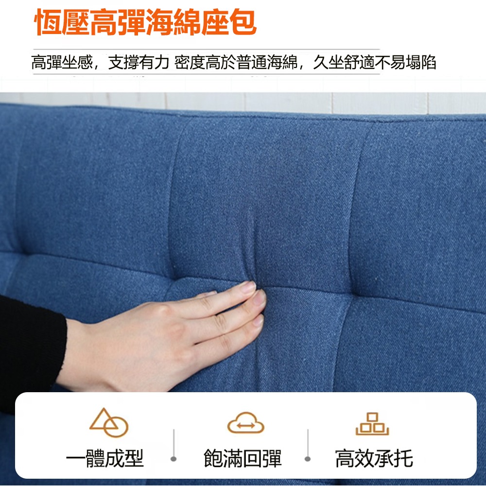 【E家工廠415】沙發 雙人沙發 單人沙發 沙發床 休閒沙發 舒適海綿坐墊 免運-細節圖6