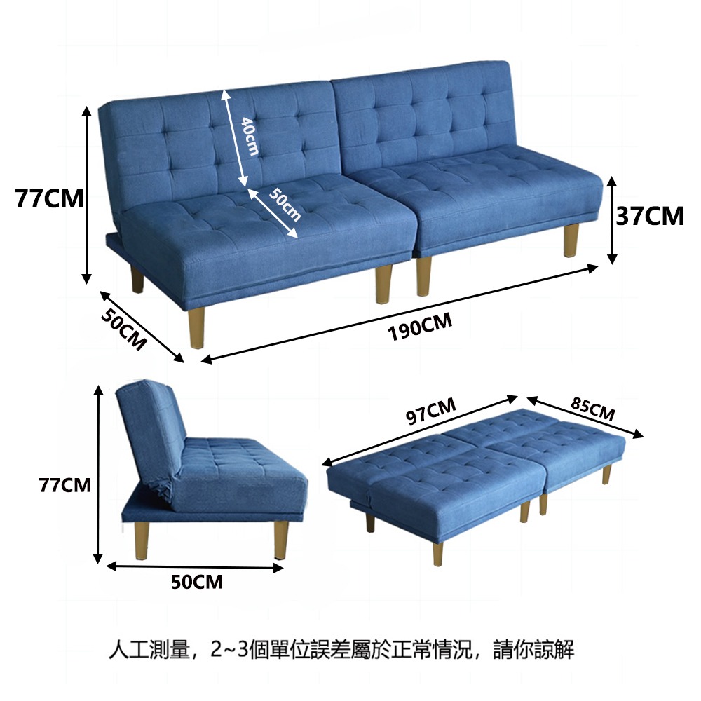 【E家工廠415】沙發 雙人沙發 單人沙發 沙發床 休閒沙發 舒適海綿坐墊 免運-細節圖10