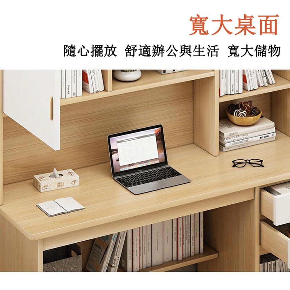 【E家工廠 092】 書桌  電腦桌  工作桌 抽屜書桌  書桌收納 寫字桌 辦公桌 大書桌 收納桌 免運 可貨到付款-細節圖5