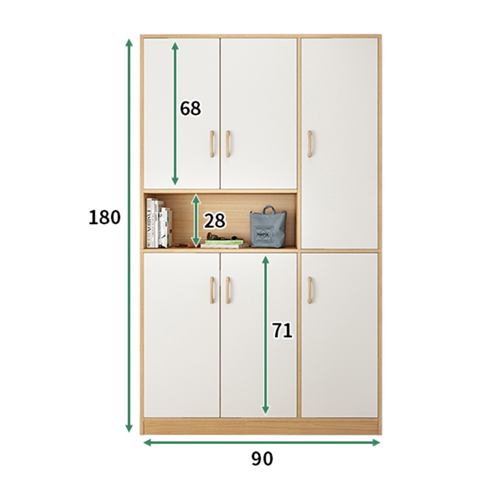 【E家工廠 109】鞋櫃  六門一格 收納櫃 鞋架 收納鞋櫃 置物鞋櫃 玄關櫃 玄關鞋櫃 免運 可貨到付款-細節圖7