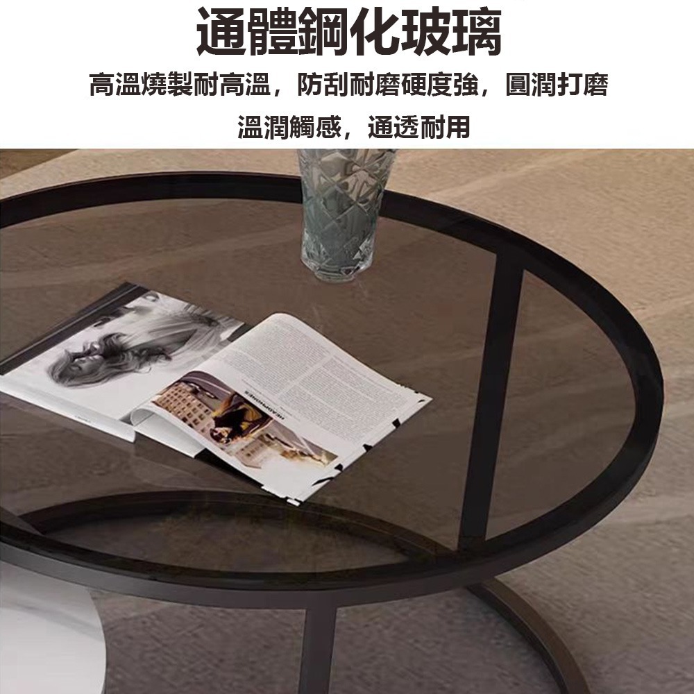 【E家工廠 127】茶几 茶幾 組裝茶几 岩板茶几 圓形茶几 伸縮茶几 客廳茶幾桌 免運 可貨到付款-細節圖6