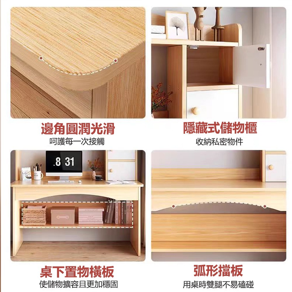 【E家工廠 144】 書桌 電腦桌 辦公桌 小書桌 寫字桌 書桌抽屜 書桌電腦桌 電腦書桌 工作桌 免運 可貨到付款-細節圖6