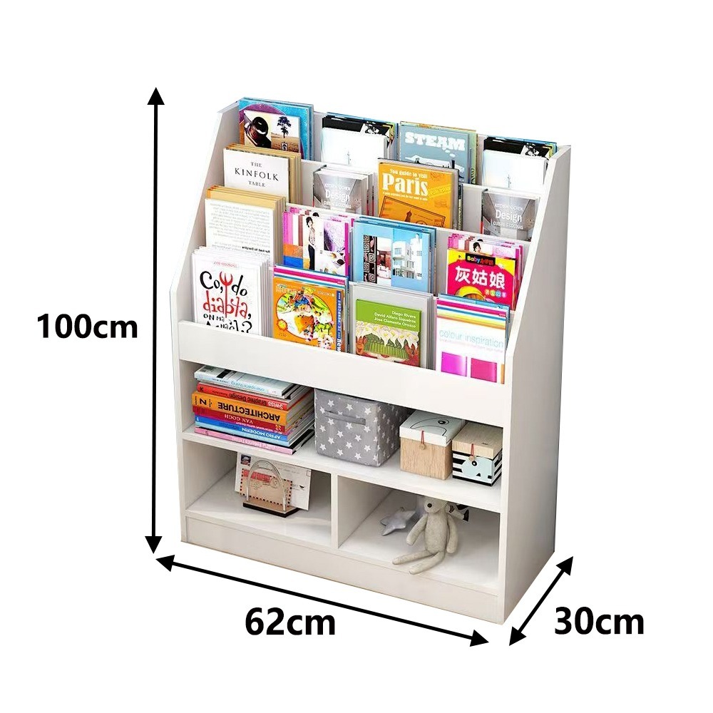 【E家工廠 200】兒童書架 書架 書櫃 玩具收納儲物架 兒童玩具圖書收納架 繪本收納架 書架 置物架 收納櫃 免運-細節圖11