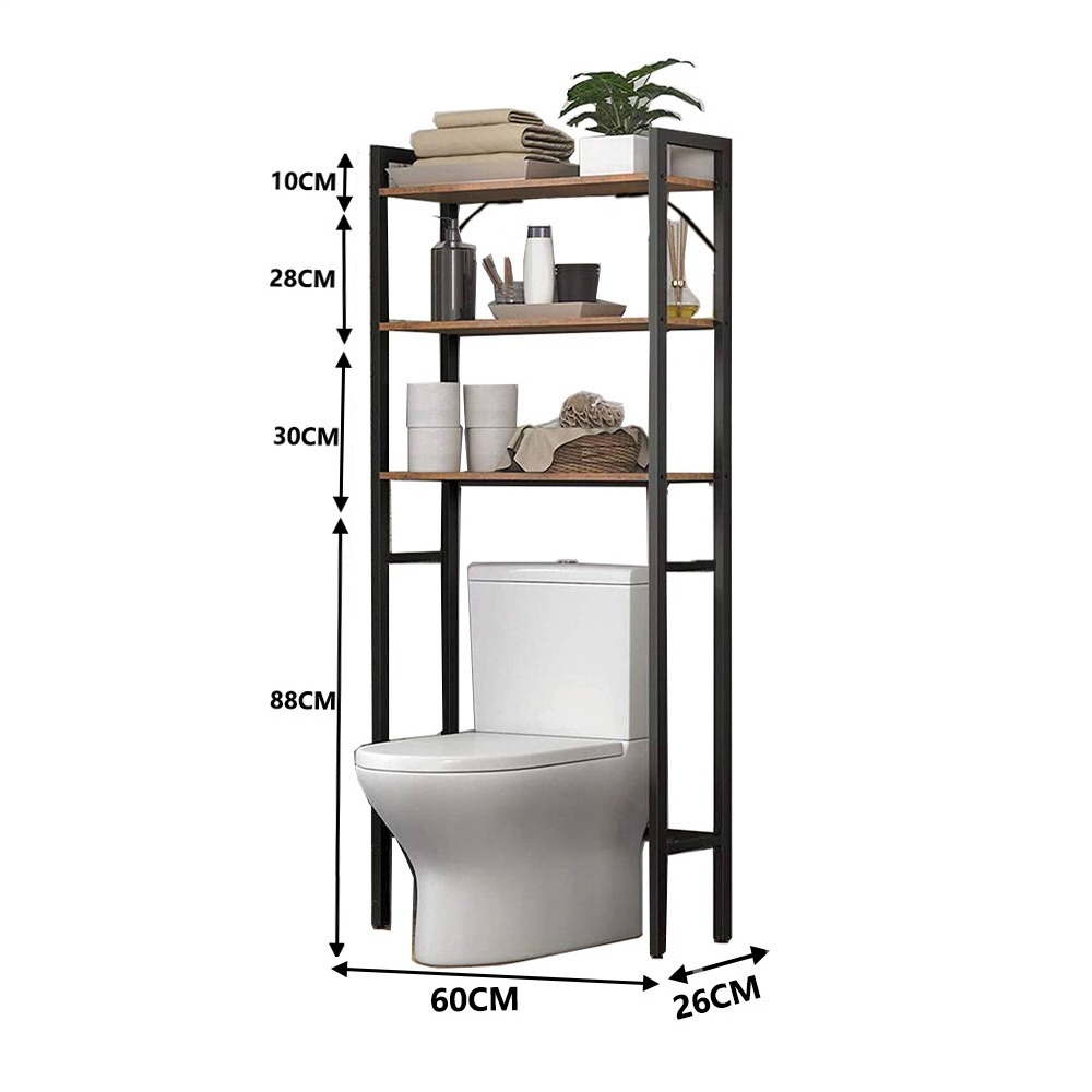 【E家工廠 244】浴室置物架 馬桶置物架 廁所置物架 浴室收納 馬桶架 置物架 多層馬桶置物架  免運 可貨到付款-細節圖8