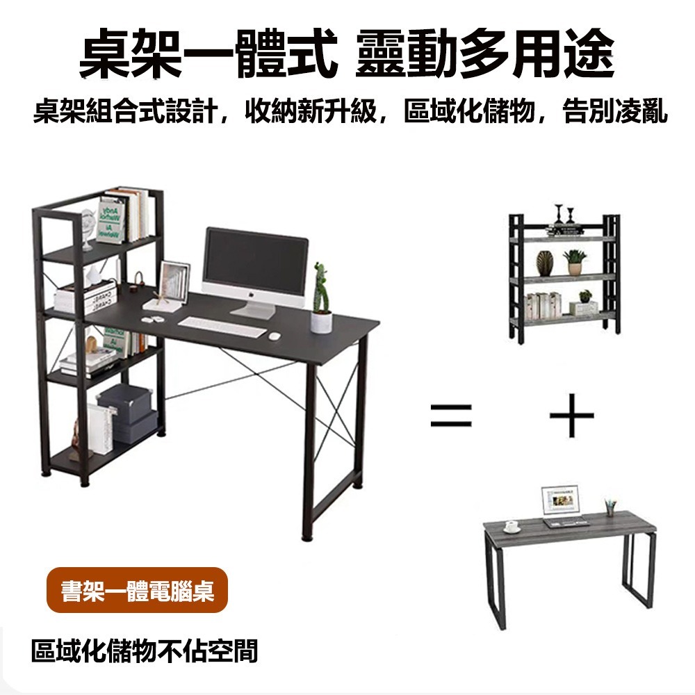【E家工廠 329】書桌 電腦桌 書桌收納 側櫃書桌 側架書桌 工作桌 書桌收納架 書桌收納櫃 長桌 免運 可貨到付款-細節圖5