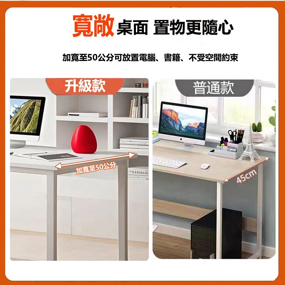 【E家工廠 375】書桌 電腦桌 100公分書桌 工作桌 組裝簡單 桌子 長桌 學習桌 簡易書桌 書桌電腦桌 免運-細節圖4