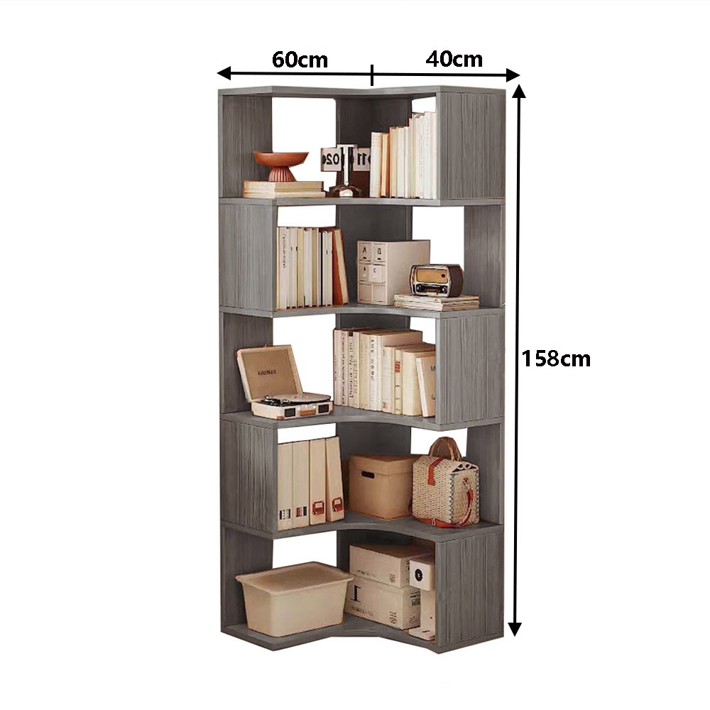 【E家工廠230】轉角櫃 書架 北歐書架 層架置物架  置物架 書櫃  收納櫃 創意書櫥 展示架 免運-細節圖11
