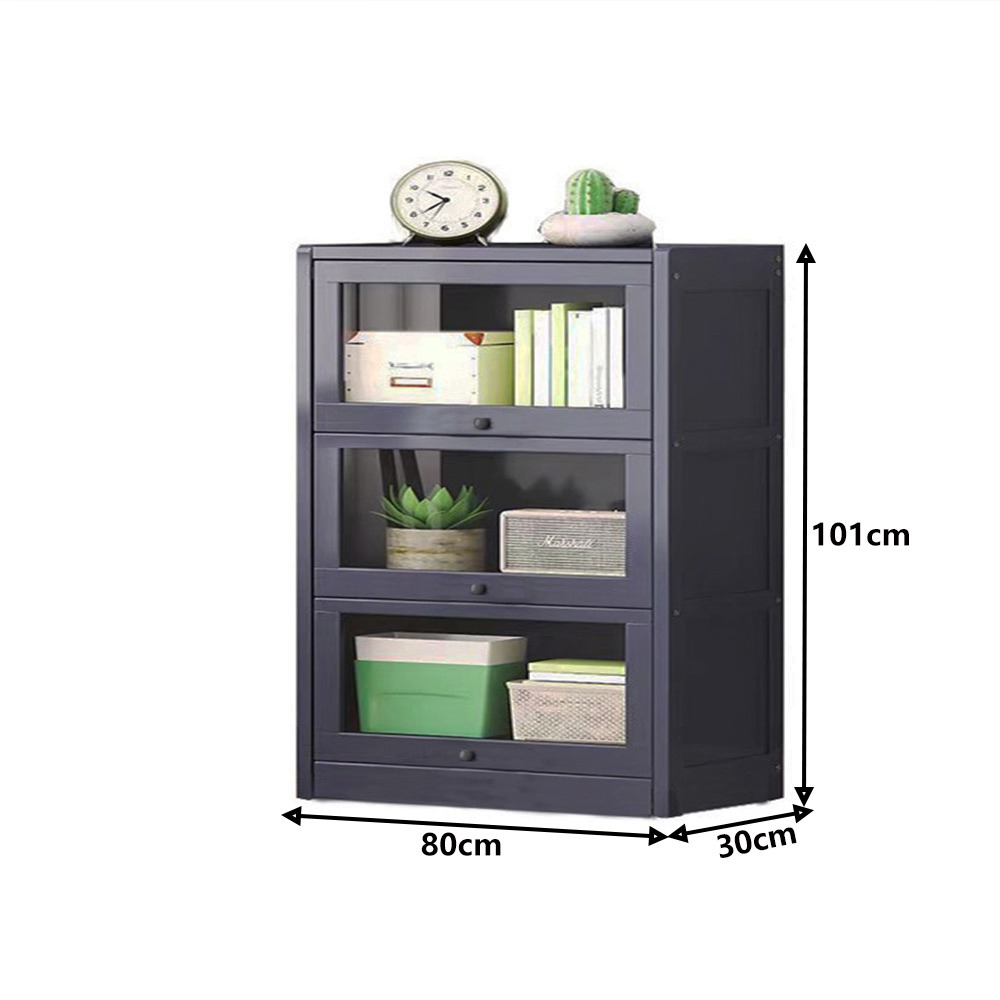 【E家工廠009】收納櫃 公仔櫃 書櫃 書架 展示櫃 櫃子收納櫃 防塵帶門儲物櫃 櫥櫃 置物櫃 客廳收納櫃 免運-細節圖11