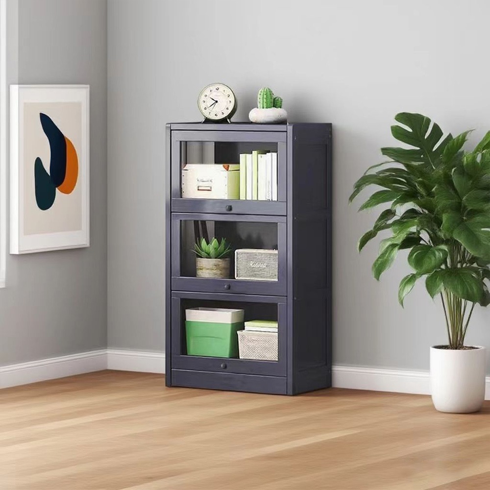 【E家工廠014】收納櫃 公仔櫃 書櫃 書架 展示櫃 櫃子收納櫃 防塵帶門儲物櫃 櫥櫃 置物櫃 客廳收納櫃 免運-細節圖2