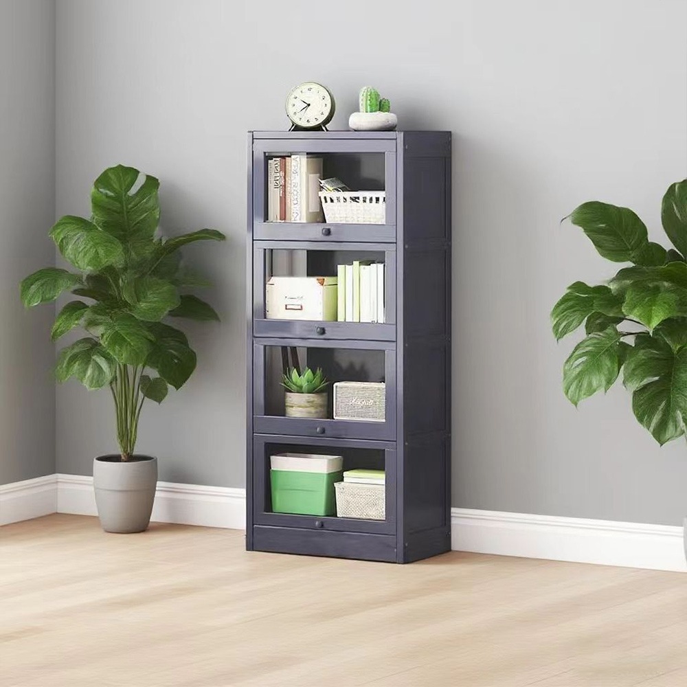 【E家工廠028】收納櫃 公仔櫃 書櫃 書架 展示櫃 櫃子收納櫃 防塵帶門儲物櫃 櫥櫃 置物櫃 客廳收納櫃 免運-細節圖4