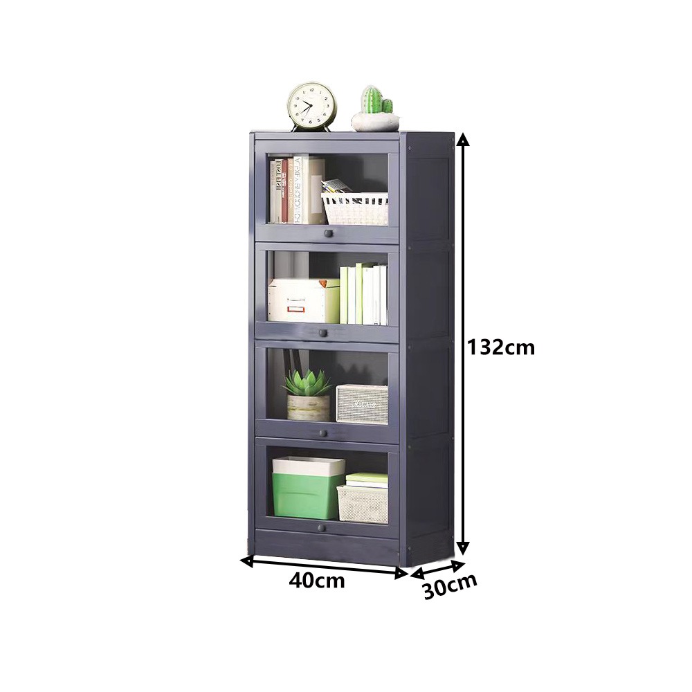 【E家工廠028】收納櫃 公仔櫃 書櫃 書架 展示櫃 櫃子收納櫃 防塵帶門儲物櫃 櫥櫃 置物櫃 客廳收納櫃 免運-細節圖9