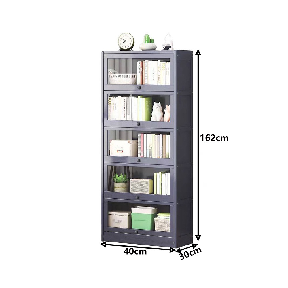 【E家工廠045】收納櫃 公仔櫃 書櫃 書架 展示櫃 櫃子收納櫃 防塵帶門儲物櫃 櫥櫃 置物櫃 客廳收納櫃 免運-細節圖10