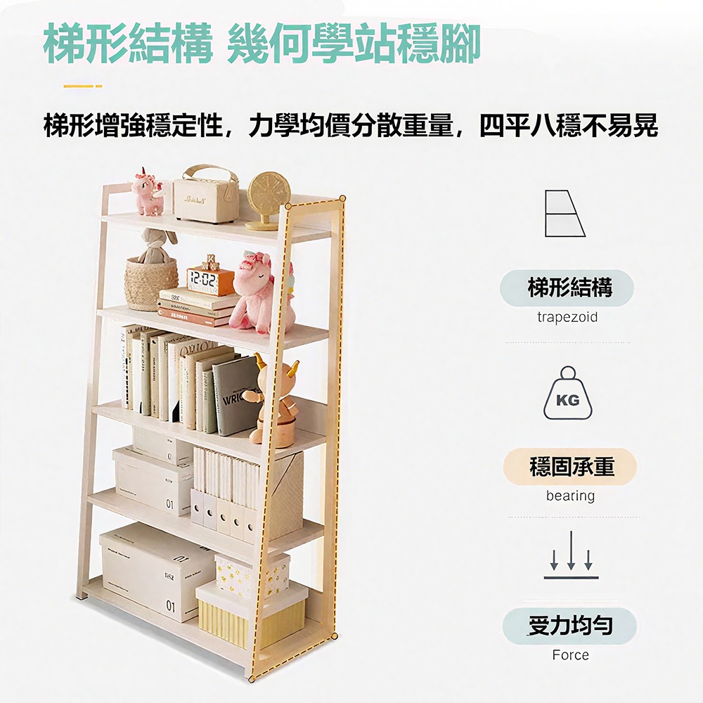 【E家工廠411】 50公分書櫃 書架 置物架 收納架 展示架 層架 收納櫃  電器架 免運-細節圖5