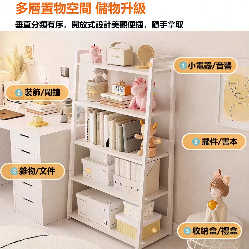 【E家工廠411】 50公分書櫃 書架 置物架 收納架 展示架 層架 收納櫃  電器架 免運-細節圖8