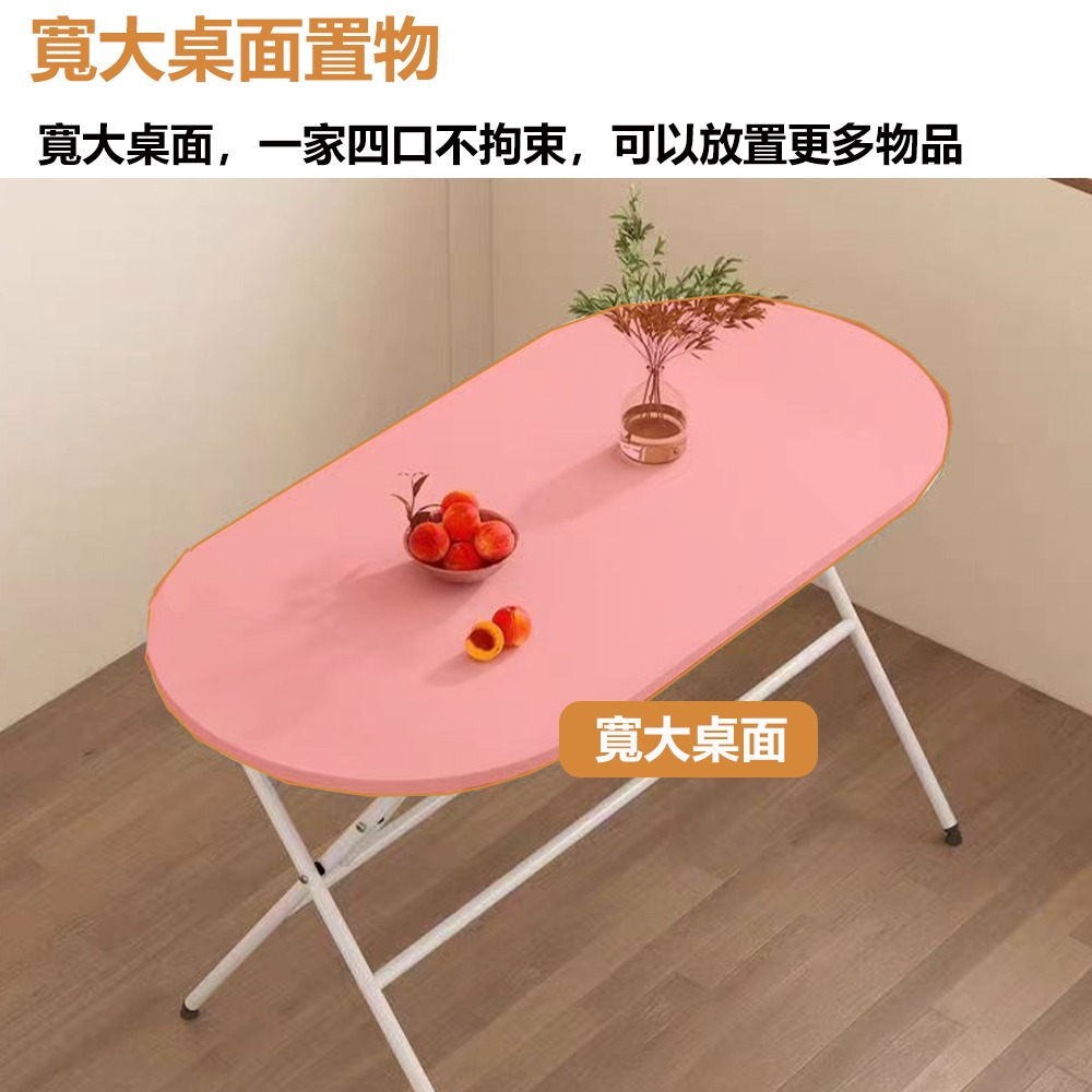 【E家工廠369】免組裝折疊桌 100公分折疊餐桌 打開即用 18MM加厚板材 咖啡桌 茶幾桌 免運-細節圖8