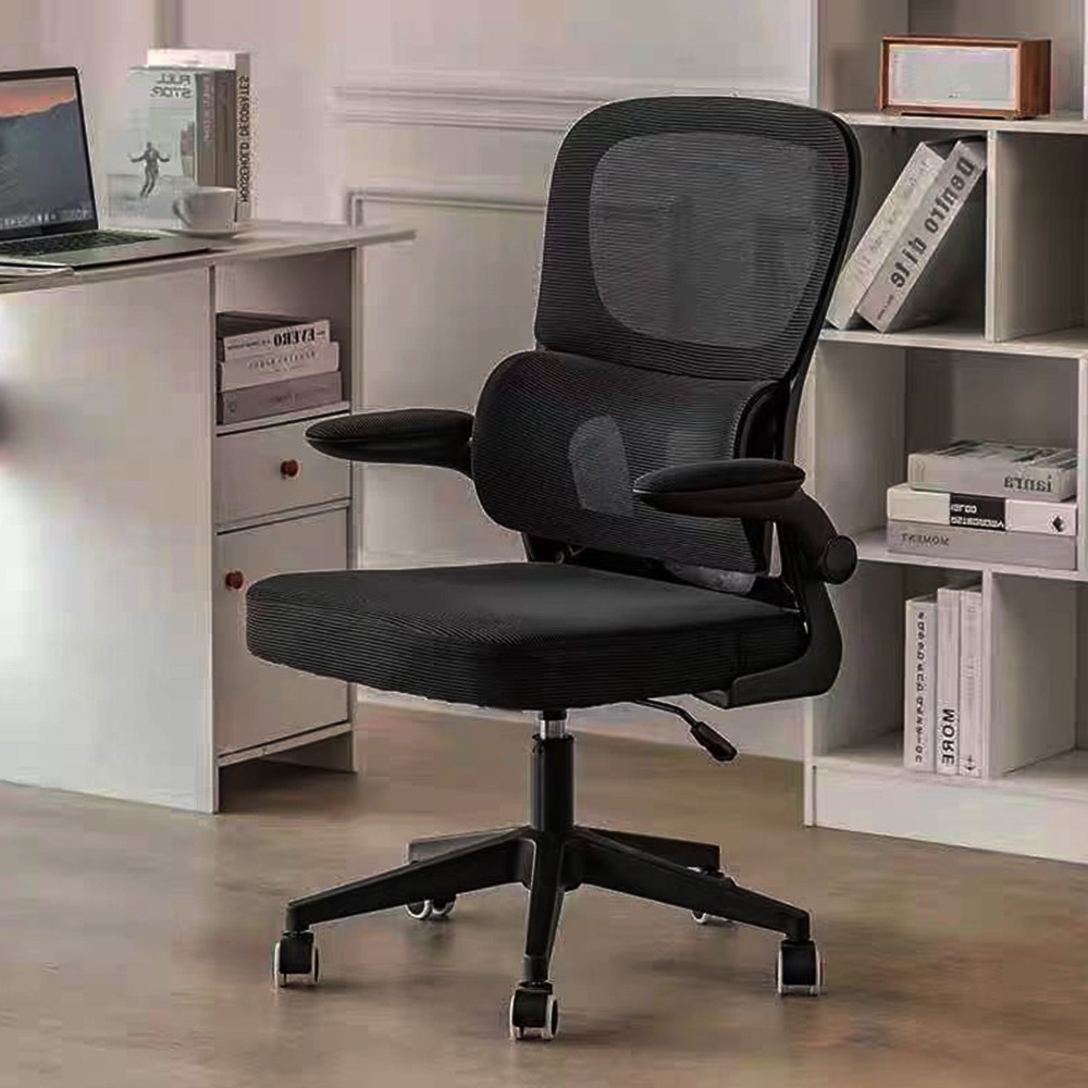 【E家工廠450】護腰人體工學椅 電腦椅 辦公椅 旋轉椅 升降椅 書桌椅 透氣網椅  分區釋壓 自適應腰托-細節圖2