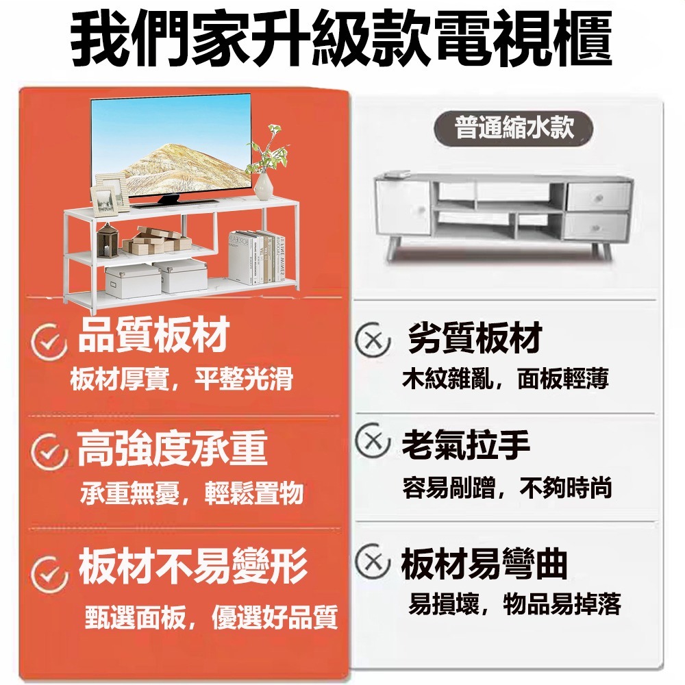 【E家工廠428】120CM電視櫃 電視櫃 三層電視櫃/ 客廳長櫃/收納櫃/TV櫃/高腳電視櫃 免運-細節圖8