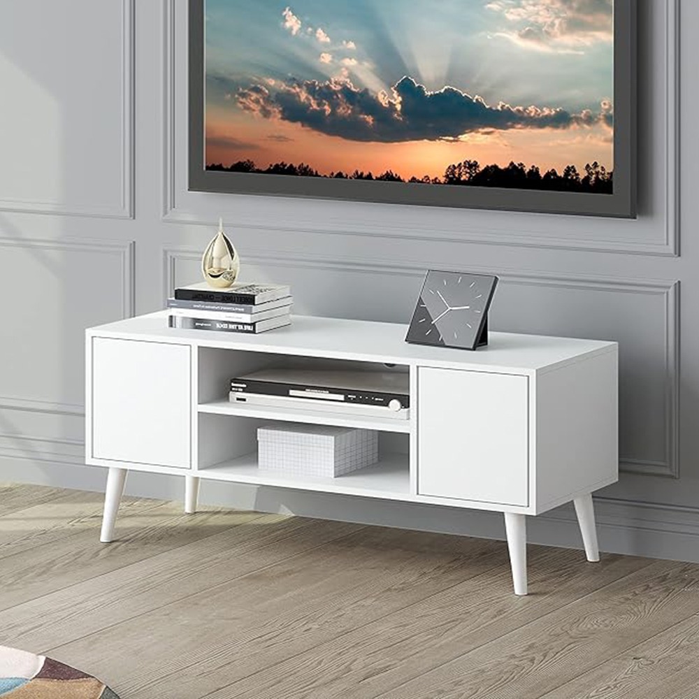 【E家工廠279】120CM電視櫃 電視櫃 兩門電視櫃/ 客廳長櫃/收納櫃/TV櫃/高腳電視櫃 免運-細節圖3