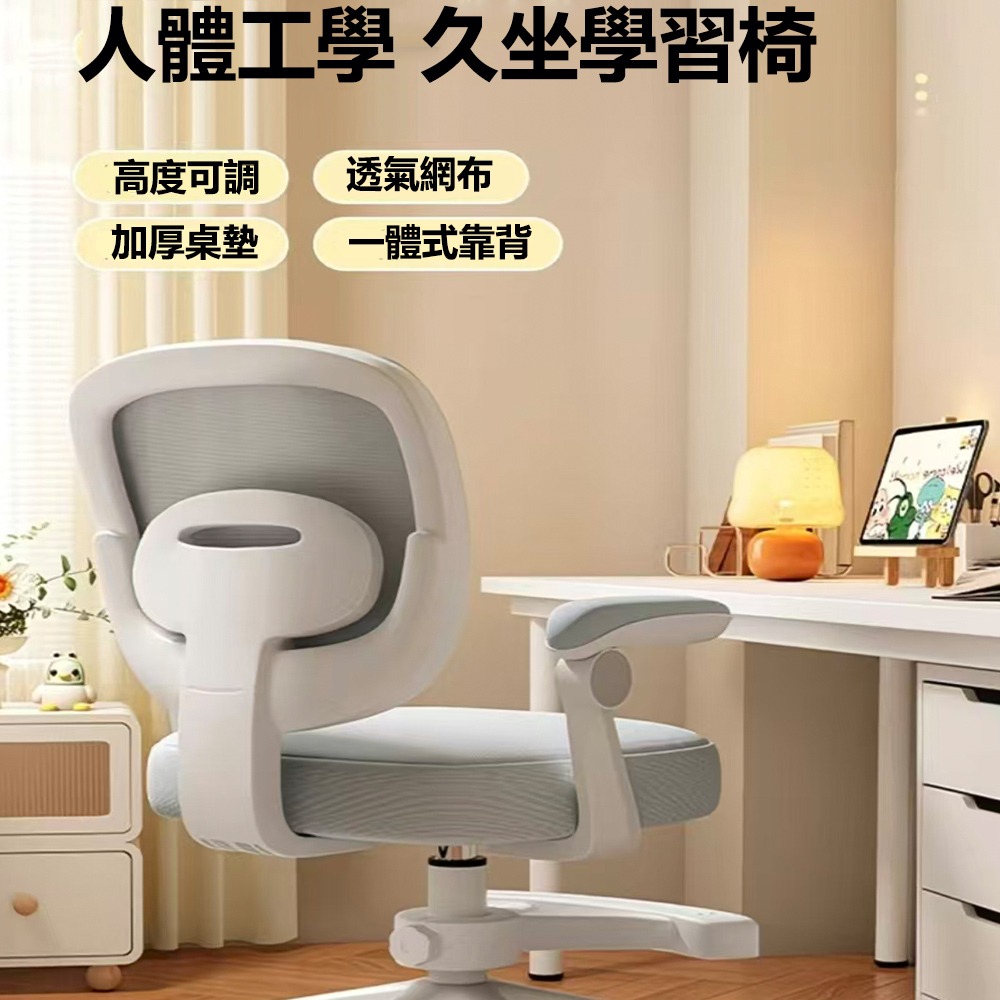 【E家工廠487】 升降學習椅 成長椅 成長學習椅 人體工學椅 課桌椅 學習椅 書桌椅 矯正坐姿椅 電腦椅 升降椅-細節圖2