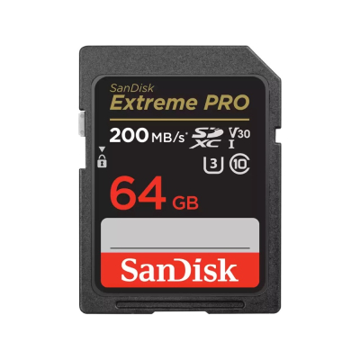 『儲存玩家』SanDisk Extreme PRO SDXC U3 V30 64GB 記憶卡 讀寫200/90