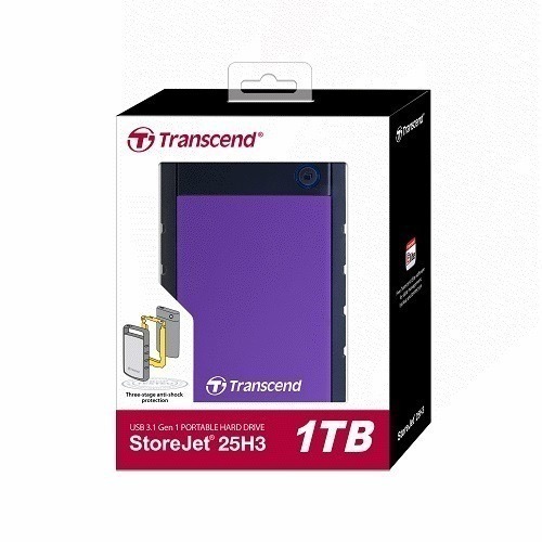 『儲存玩家』Transcend 創見 StoreJet 25H3 1TB 2TB 4TB 軍規防震 2.5吋 行動硬碟-細節圖2