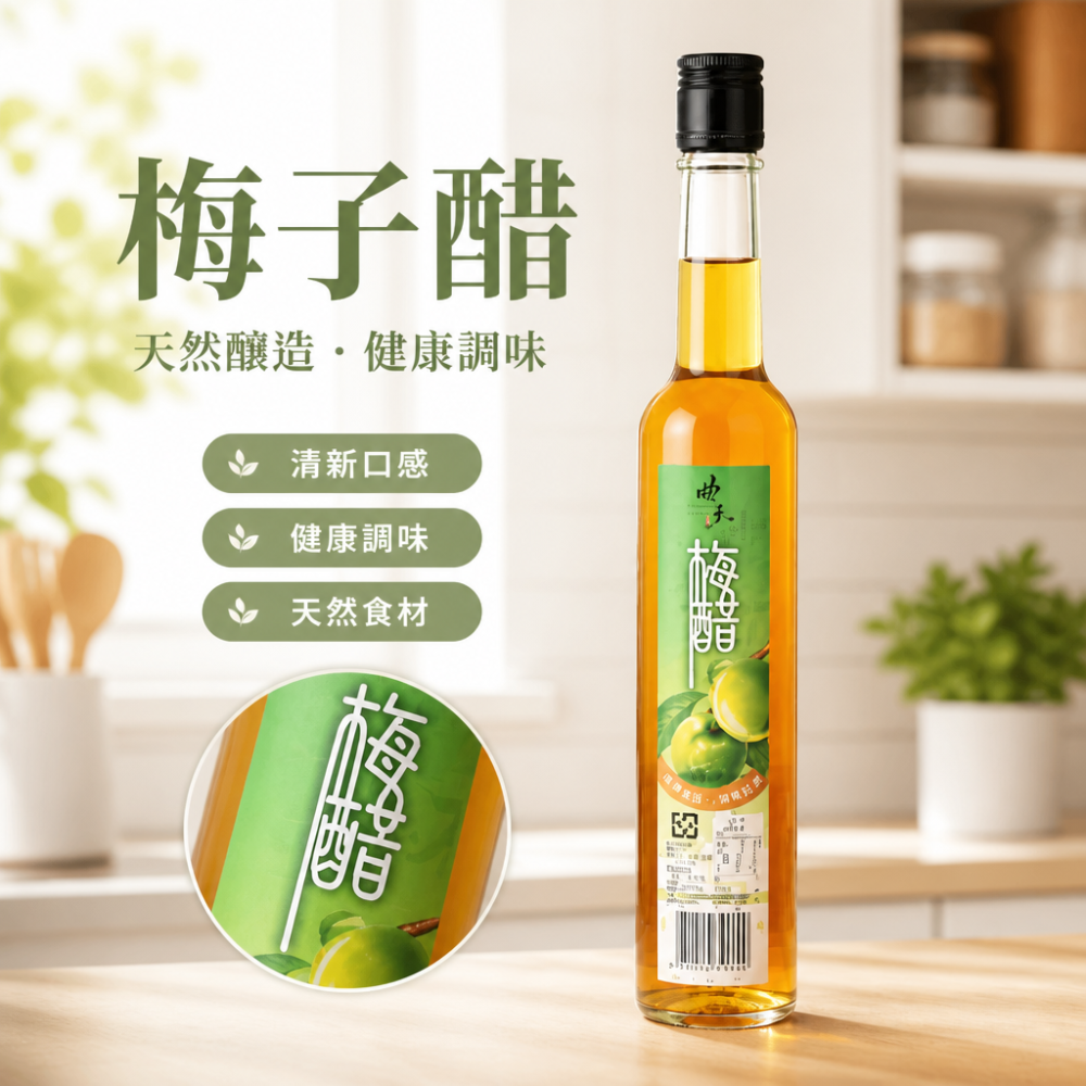 天然青梅梅醋飲品 - 清爽消暑健康飲品，享受純淨美味！-細節圖6