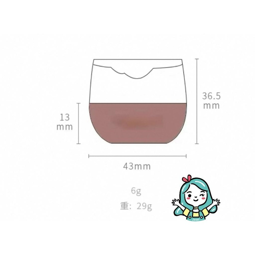全新｜透明唇膜罐 蜂蜜唇膏瓶 唇蜜罐 分裝罐-細節圖4