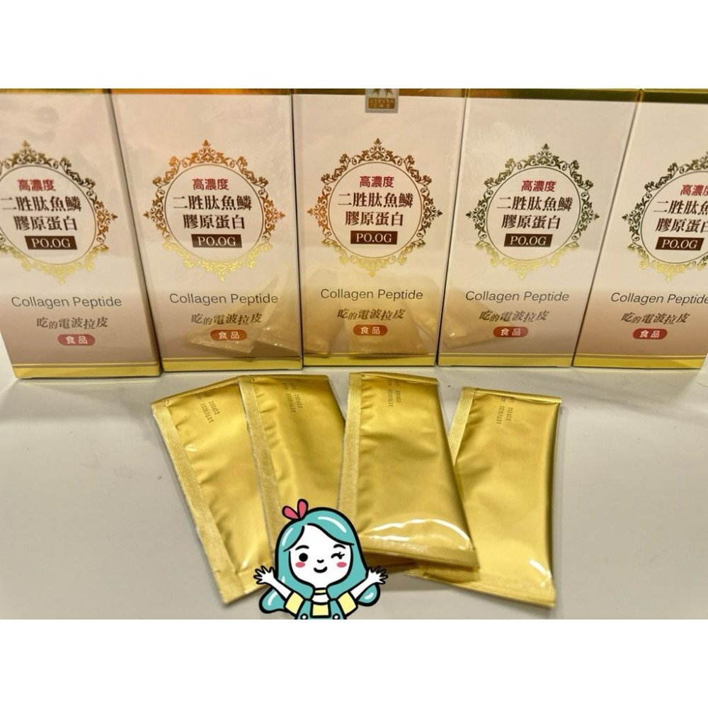 全新｜高濃度 二胜肽魚鱗 膠原蛋白 醫美診所術後愛用-細節圖2