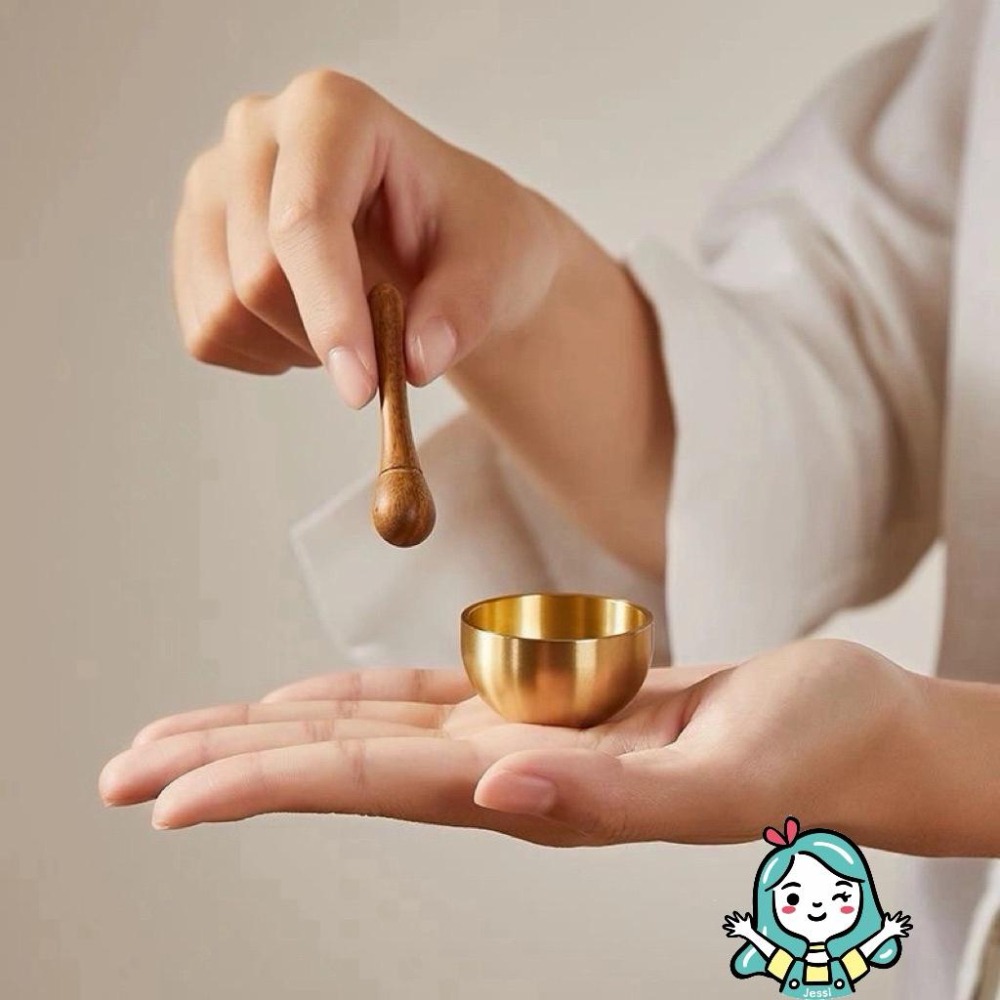 全新｜尼泊爾 佛音缽 迷你頌缽 旅行攜帶缽 小缽 隨身攜帶 梵音缽 瑜伽 冥想 擺件 送禮-細節圖2