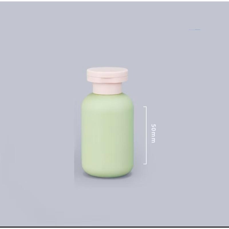 全新｜旅行分装50ML 旅行出差必備洗衣液乳液翻蓋混色沐浴露身體乳洗護分裝瓶洗髮水瓶-細節圖3
