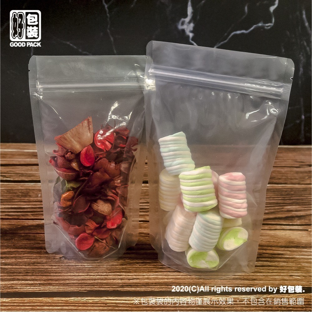 【好包裝】全透明真空夾鏈站立袋 台灣製 食品級 夾鏈站立袋 透明夾鏈袋 包裝袋 密封袋 SGS認證 真空袋 真空包裝-細節圖4